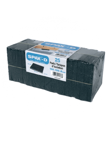 Boite 25 Tampons SPAX isolation...