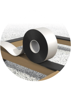 Bande de protection d'étanchéité lambourde