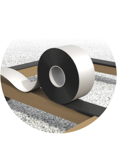 Bande de protection d'étanchéité lambourde