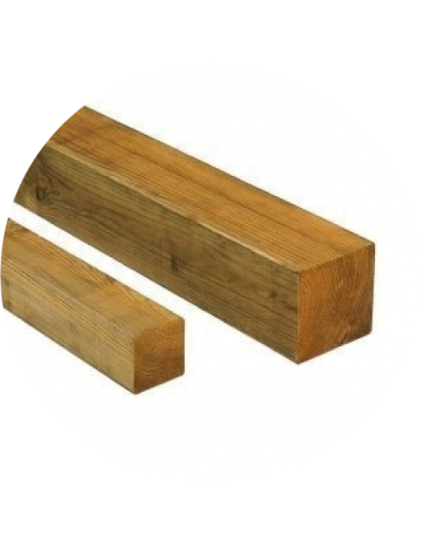 Poteau Bois Massif classe 4 ep.145mm...