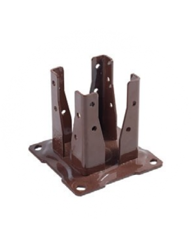 Pied de Poteau Chocolat Ouvert pour...