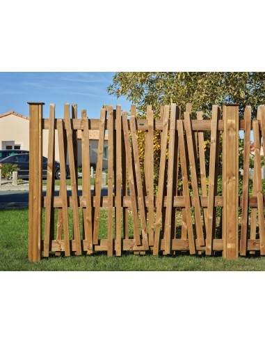 Panneau Bois en Pin Papyrus H.1500mm...