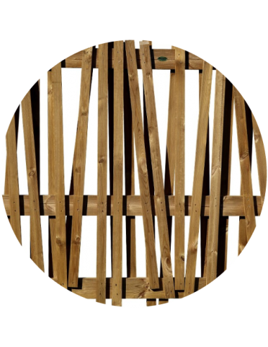 Panneau Bois en Pin Papyrus H.1500mm...