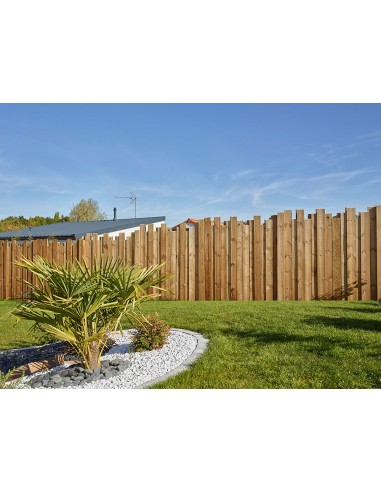 Panneau Bois en Pin Nymphéa H.1800mm...