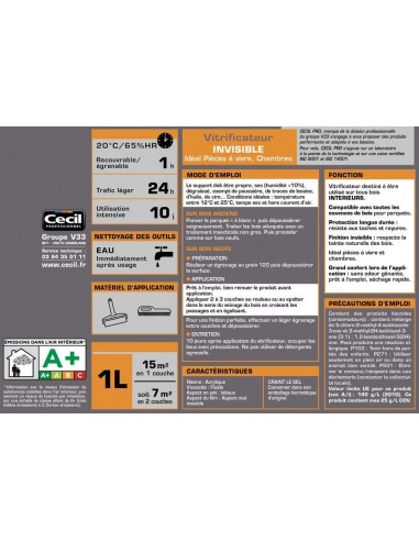 CECIL VX302i - Vitrificateur -...