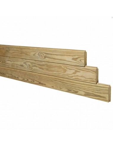 Lame Bois Pin bouvetée vert ep.22mm x...