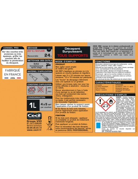 mode emploi précaution utilisation décapeur surpuissant tous support AXDKP