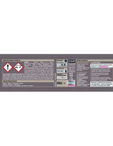 CECIL MBEX - Mastic à Bois - Naturel...