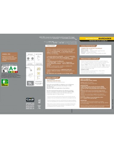 CECIL SX835 - Saturateur Bardage -...
