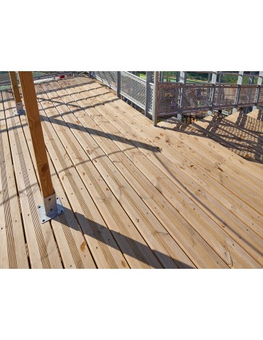 Lame de Terrasse Pin Ibiza Marron...
