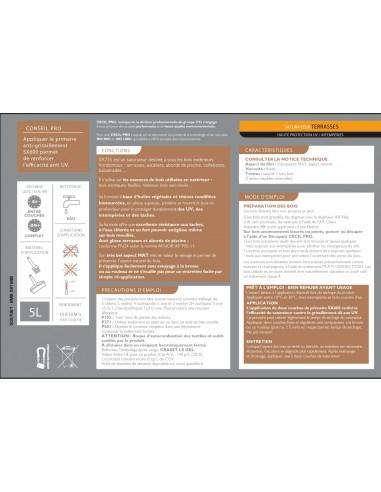 CECIL SX735 - Saturateur Terrasse -...